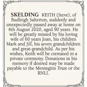 KEITH (STEVE) SKELDING