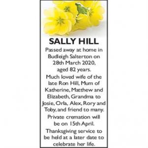 SALLY HILL