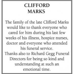 CLIFFORD MARKS