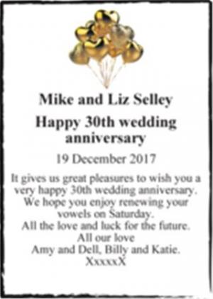 Mike and Liz Selley