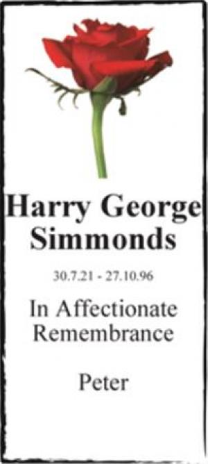 Harry George Simmonds