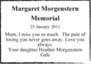 Margaret Morgenstern