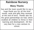 Rainbow Nursery