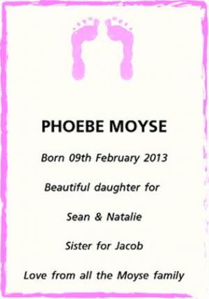 PHOEBE MOYSE