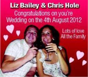 Liz Bailey and Chris Hole