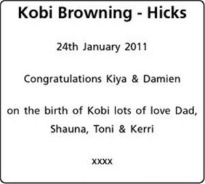 Kobi Browning - Hicks