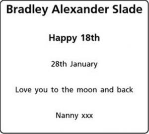 Bradley Alexander Slade