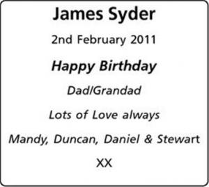 James Syder