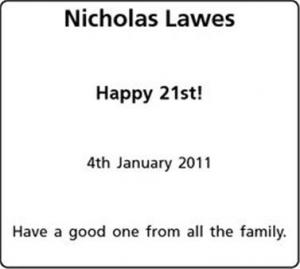 Nicholas Lawes