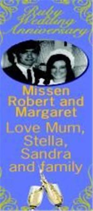 Robert and Margaret Missen