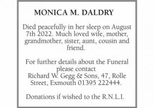 MONICA M. DALDRY